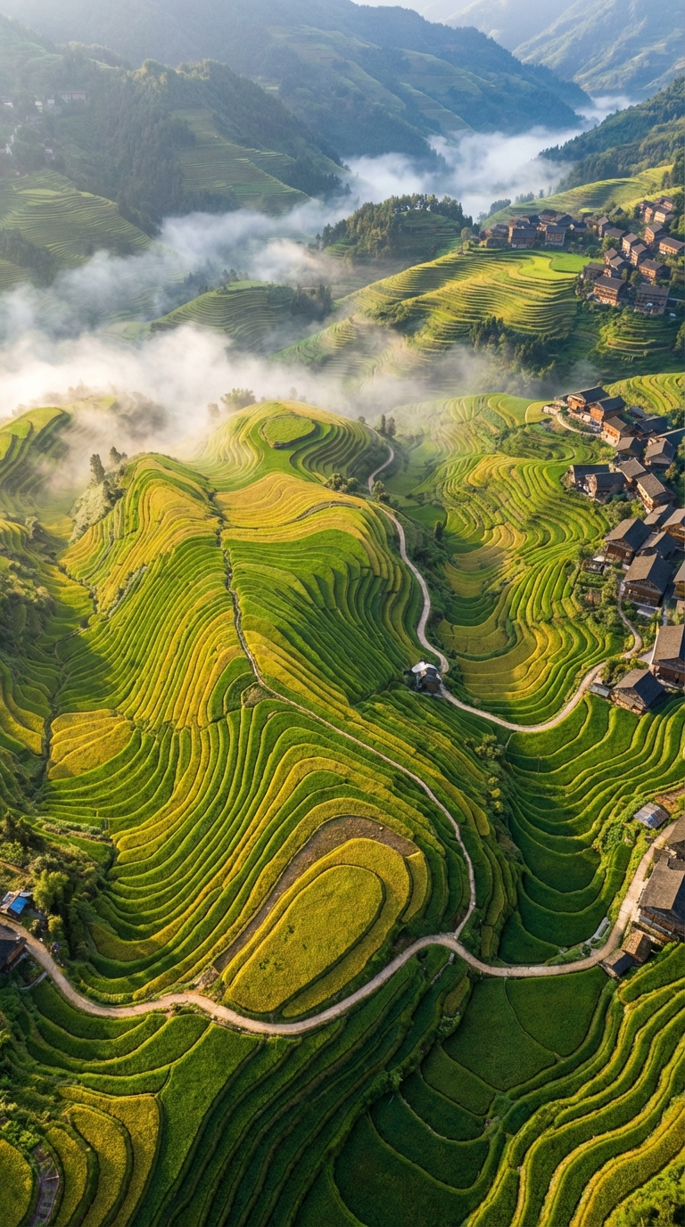 Longji Rice Terraces (Dragon's Backbone)
