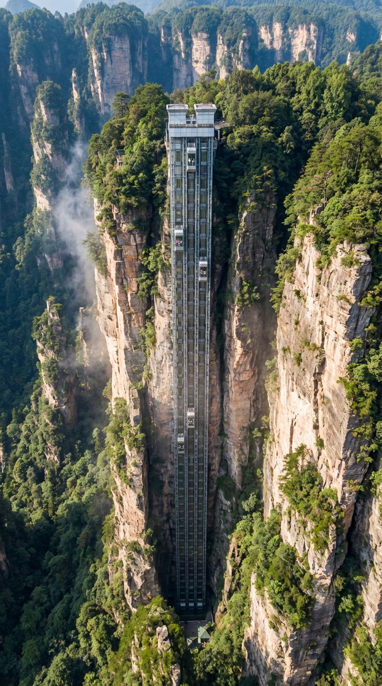 Bailong Elevator (The World's Tallest)