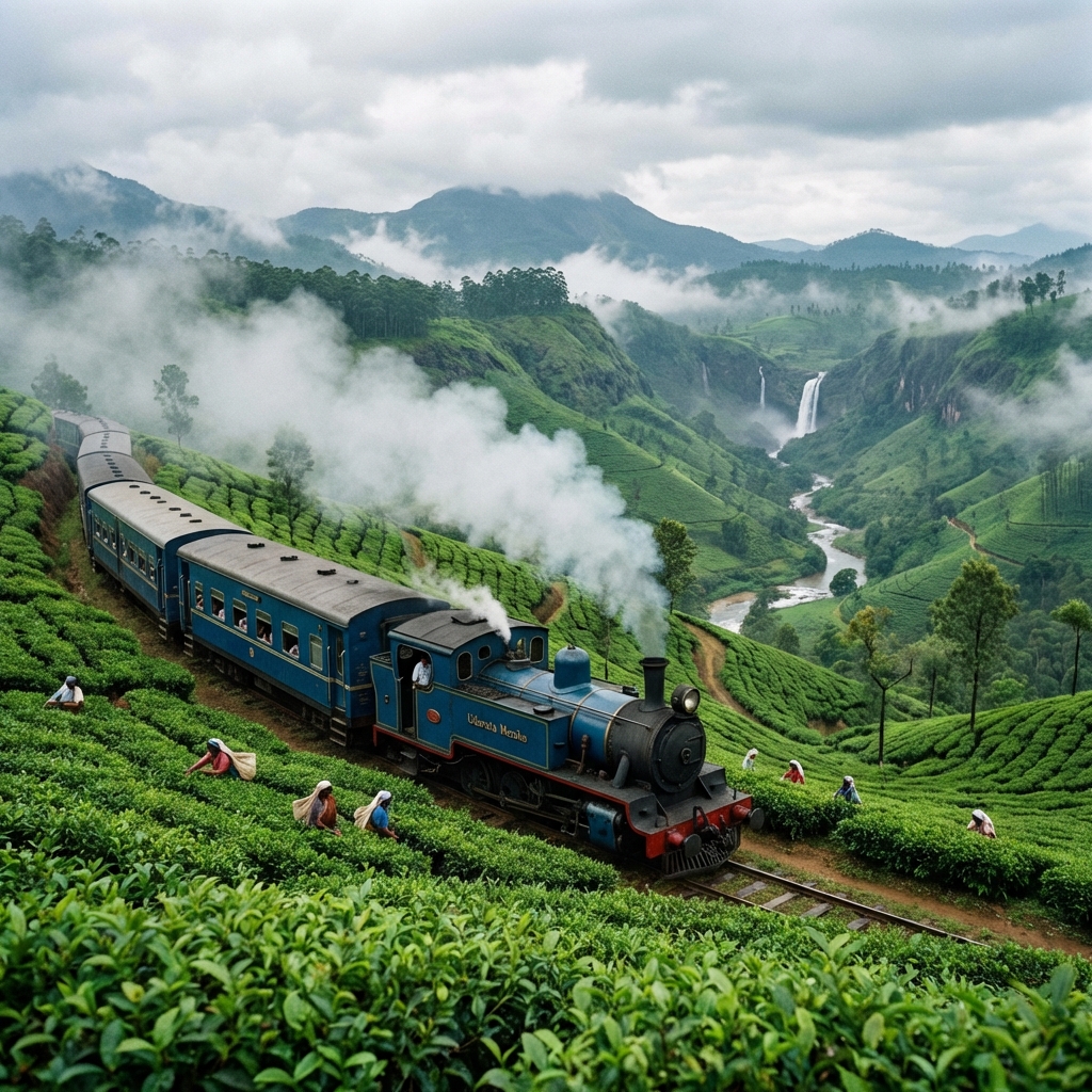 Kandy to Ella Train Ride, sri lanka