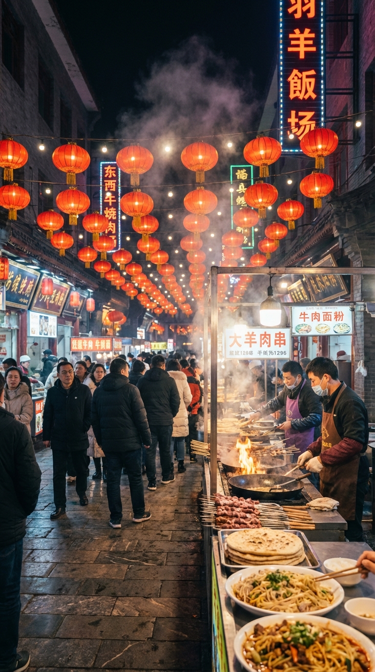 The Muslim Quarter (Street Food Vibe)