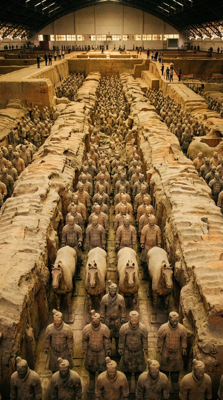 The Iconic Terracotta Warriors (Army Pit)