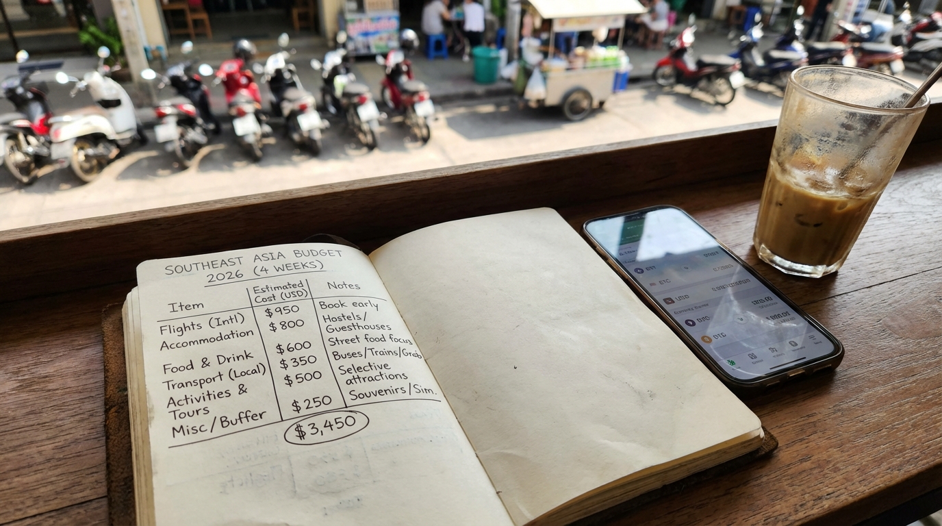 Realistic Southeast Asia Budget Breakdown for 2026​
