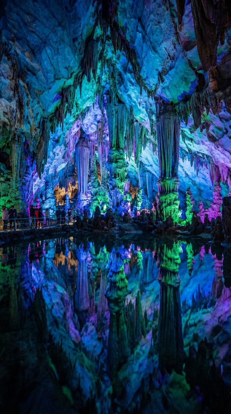 Reed Flute Cave (Colorful Wonder)